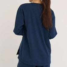 画像をギャラリービューアに読み込む, 【VENEX】6581 スタンダードドライ+ 【一般医療機器】 ボートネックロングスリーブ レディース