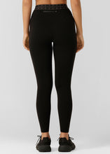画像をギャラリービューアに読み込む, ローナ 042405 ハイデフィニションジップポケットF/Lレギンス(BLACK)