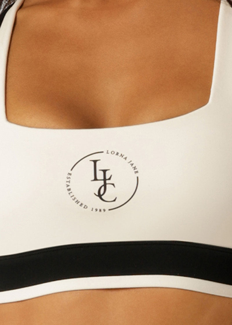 【SALE】ローナ 042536 LJC レトロ スポーツブラ CREAM★残り1点(M)