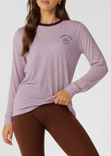 画像をギャラリービューアに読み込む, ローナ 062511 限定 ロータス ロングスリーブTシャツ PALE VIOLET MARL★残り一点(M)