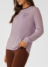 画像をギャラリービューアに読み込む, ローナ 062511 限定 ロータス ロングスリーブTシャツ PALE VIOLET MARL★残り一点(M)