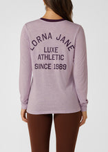 画像をギャラリービューアに読み込む, ローナ 062511 限定 ロータス ロングスリーブTシャツ PALE VIOLET MARL★残り一点(M)