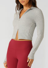 画像をギャラリービューアに読み込む, ローナ 072522 ウォームアップジャンパー GREY MARL