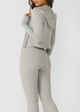 画像をギャラリービューアに読み込む, ローナ 072522 ウォームアップジャンパー GREY MARL