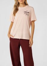 画像をギャラリービューアに読み込む, ローナ 082564 アクティブLVリラックスドTシャツ SOFT BALLERINA