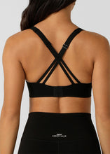 画像をギャラリービューアに読み込む, ローナ 102450 フレックスアピール モールド スポーツブラ BLACK
