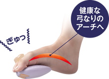 画像をギャラリービューアに読み込む, 美足筋MAKER(メイカ―) 5本指トレーナー  HB-123xaya(紫)