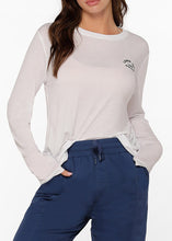 画像をギャラリービューアに読み込む, ローナ LB0394 ロータスロングスリーブトップ White