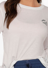 画像をギャラリービューアに読み込む, ローナ LB0394 ロータスロングスリーブトップ White