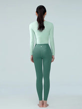 画像をギャラリービューアに読み込む, xexymix XP9157T BLACK LABEL シグネチャー360N 9分丈 レギンス EVER GREEN