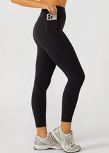 画像をギャラリービューアに読み込む, ローナ LB0503 エイミー フォンポケット テック アンクルバイター レギンス (MIDNIGHT BLUE)