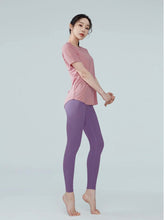 画像をギャラリービューアに読み込む, xexymix XP9157T BLACK LABEL シグネチャー360N 9分丈 レギンス violet
