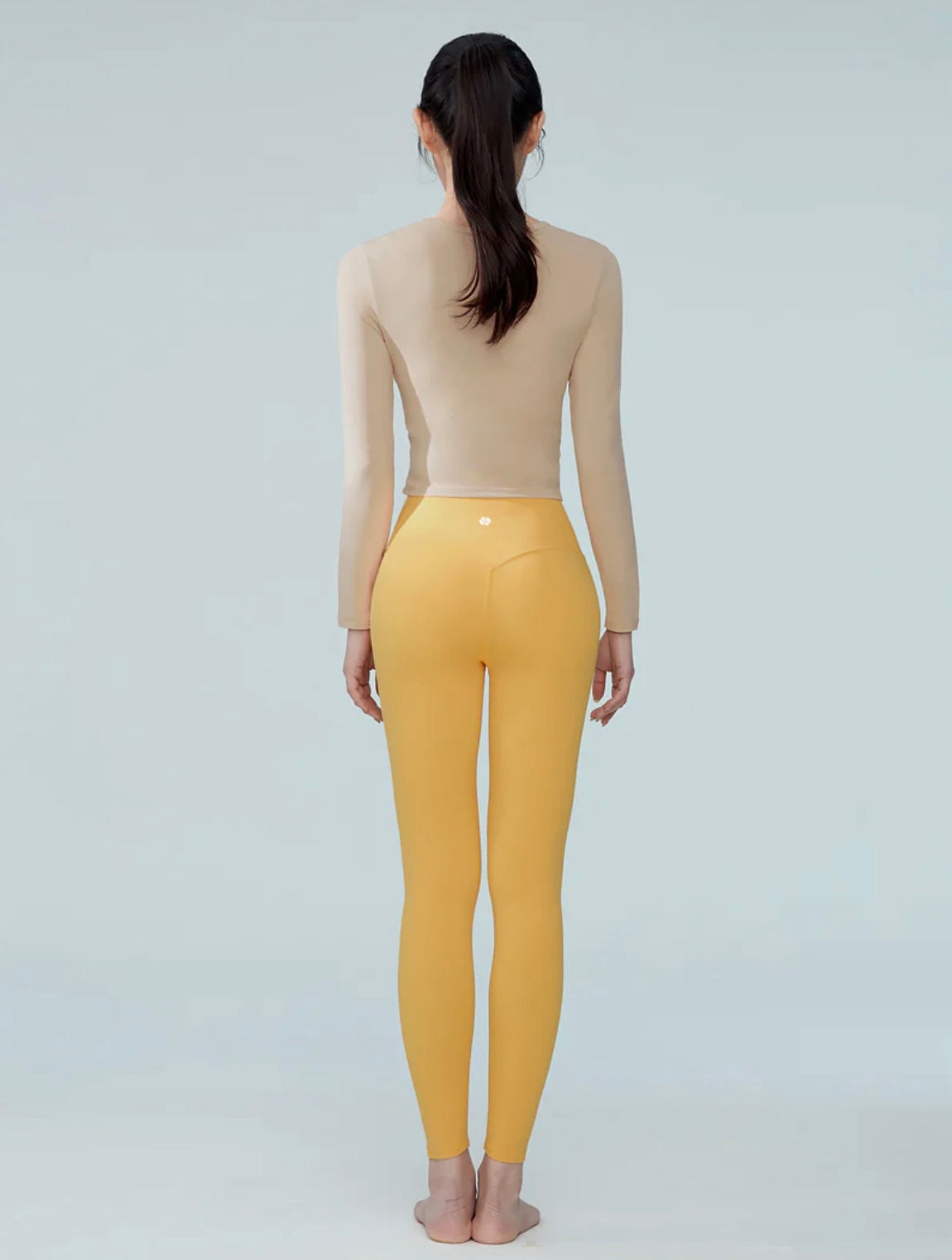 xexymix XP9157T BLACK LABEL シグネチャー360N 9分丈 レギンス citrus yellow