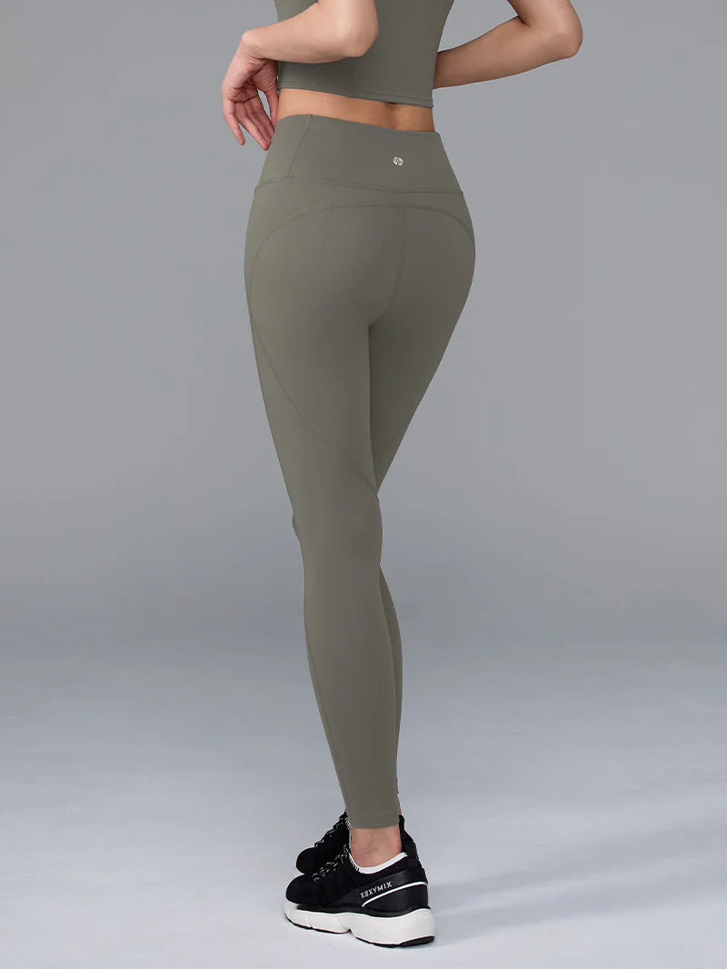 xexymix ゼクシィミックス XP9167F ハイサポート BLACK LABEL シグネチャー380N レギンス ASH MOSS