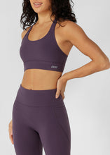 画像をギャラリービューアに読み込む, ローナ LB0205 エミー マキシマムサポート スポーツブラ MIDNIGHT PLUM