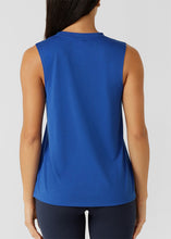 画像をギャラリービューアに読み込む, ローナ LB0379 ロータス マッスル タンク COBALT BLUE