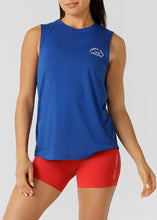 画像をギャラリービューアに読み込む, ローナ LB0379 ロータス マッスル タンク COBALT BLUE