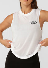 画像をギャラリービューアに読み込む, ローナ LB0379 ロータスマッスルタンク Essential White