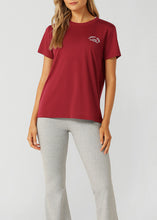 画像をギャラリービューアに読み込む, ローナ LB0380 ロータス Tシャツ BERRY RED