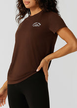 画像をギャラリービューアに読み込む, ローナ LB0380 ロータス Tシャツ ESPRESSO
