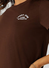 画像をギャラリービューアに読み込む, ローナ LB0380 ロータス Tシャツ ESPRESSO