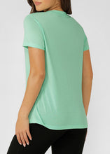 画像をギャラリービューアに読み込む, ローナ LB0380 ロータスTシャツ MINT CREAM