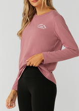 画像をギャラリービューアに読み込む, ローナ LB0394 ロータス ロングスリーブトップBERRY ICING