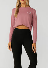 画像をギャラリービューアに読み込む, ローナ LB0394 ロータス ロングスリーブトップBERRY ICING