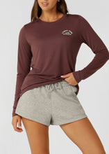 画像をギャラリービューアに読み込む, ローナ LB0394 ロータスロングスリーブトップ AMETHYST SHADOW