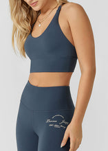 画像をギャラリービューアに読み込む, ローナ LB0395 ロータス ロングライン スポーツブラ(PALE INDIGO)