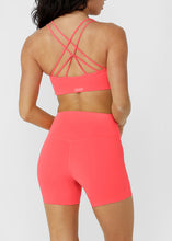 画像をギャラリービューアに読み込む, ローナ LB0451 ロータス ク ロップド スポーツブラ GUAVA GLOW