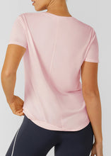 画像をギャラリービューアに読み込む, ローナ LB0463 エミー ダイナミック アクティブTシャツ PALE PEONY MARL