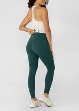 画像をギャラリービューアに読み込む, ローナ LB0484 ロータス フォンポケット フルレングス レギンス PALMETTO GREEN