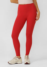 画像をギャラリービューアに読み込む, ローナ LB0523 リバティ フルレングス レギンス ROSE RED