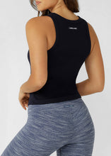 画像をギャラリービューアに読み込む, ローナ LB0526 LJ ベーシック リブタンク OXFORD NAVY