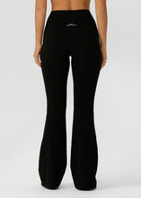 画像をギャラリービューアに読み込む, ローナ LB0530 リバティ フレアード レギンス BLACK