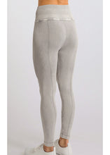 画像をギャラリービューアに読み込む, NUX P0003 パイパー ハイウエスト レギンス WHITE,HANDWASH STONE