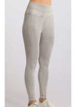 画像をギャラリービューアに読み込む, NUX P0003 パイパー ハイウエスト レギンス WHITE,HANDWASH STONE