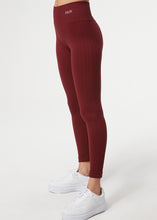 画像をギャラリービューアに読み込む, NUX P4904 アライアシームレスレギンス(Merlot)