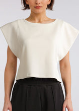 画像をギャラリービューアに読み込む, NUX T0758 スリーク スリーブレス Coconut ★残り1点(S)