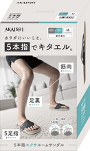 画像をギャラリービューアに読み込む, 五本指エクサルームサンダル