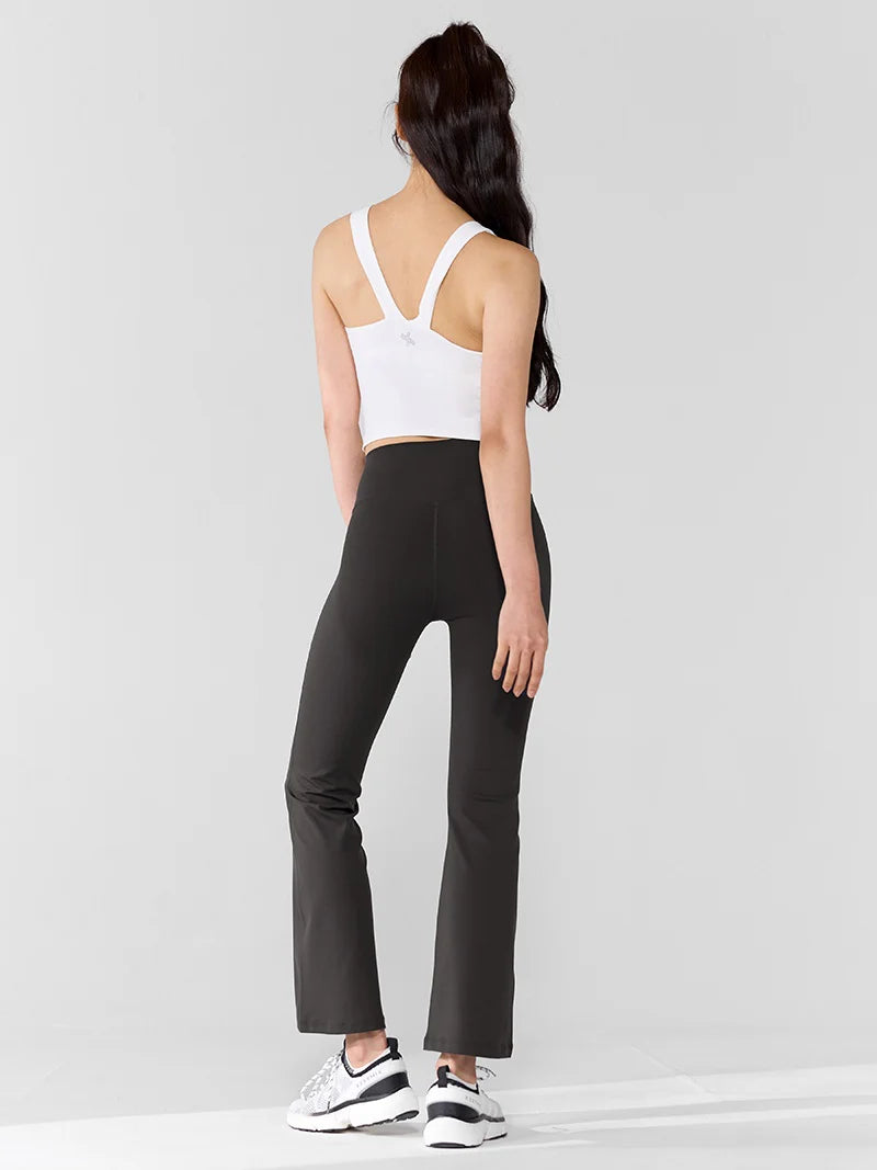 xexymix ゼクシィミックス XELLA INTENTION XWFLG02H3 9分丈フレアレギンス Tornade Gray
