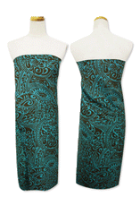 画像をギャラリービューアに読み込む, 《 NEW 》「サラッとドライ ハワイアンバスタオル」タヒチアン グリーン