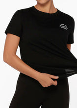 画像をギャラリービューアに読み込む, ローナ LB0380 ロータスTシャツEssential(Black)