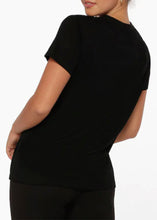 画像をギャラリービューアに読み込む, ローナ LB0380 ロータスTシャツEssential(Black)