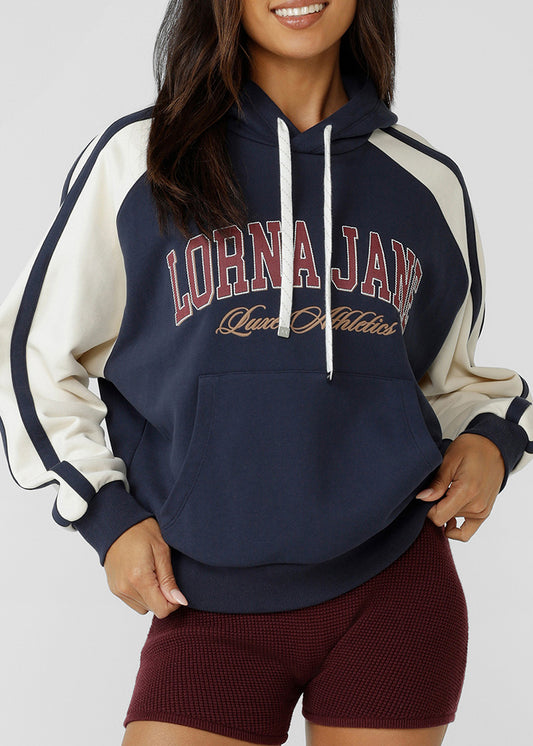 [NEW] ﾛｰﾅ 042640 ｳﾞｨｸﾄﾘｰ ﾌｰﾃﾞｨｰ  PLATINUM NAVY