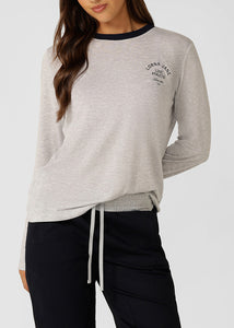 NEW] ﾛｰﾅ 062511 限定 ﾛｰﾀｽ ﾛﾝｸﾞｽﾘｰﾌﾞTｼｬﾂ LIGHT GREY MARL