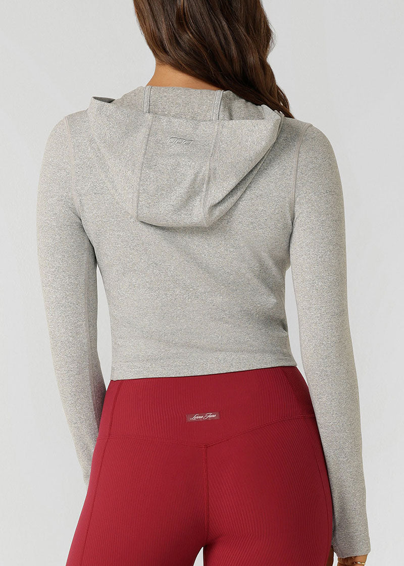 ﾛｰﾅ 072522 ｳｫｰﾑｱｯﾌﾟｼﾞｬﾝﾊﾟｰ GREY MARL