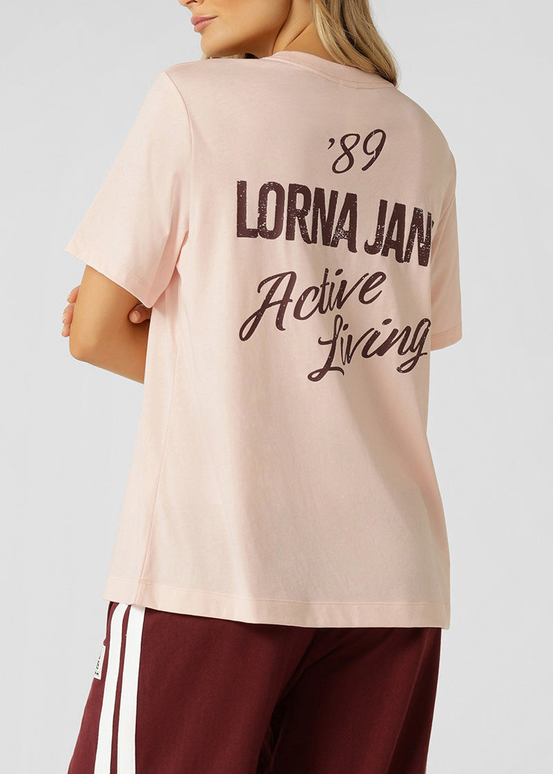 [NEW] ﾛｰﾅ 082564 ｱｸﾃｨﾌﾞLVﾘﾗｯｸｽﾄﾞTｼｬﾂ SOFT BALLERINA