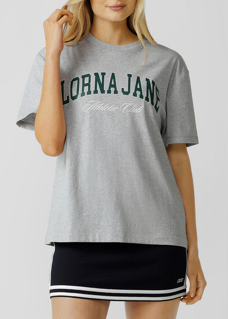 [NEW] ﾛｰﾅ 102654 ｵｰﾙｲﾝTｼｬﾂ GREY MARL